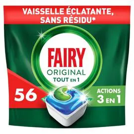 FAIRY Capsules Lave Vaisselle Original x56
