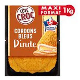  Cordon bleu de dinde Côté Croc 1kg
