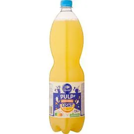 CARREFOUR CLASSIC' Soda Pulp' Saveur orange Light 1,5l
