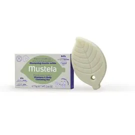 MUSTELA Shampoing Solide Et Douche Huile D'Avocat & Huile D'Olive Bio 75g