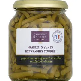 MONOPRIX GOURMET Haricots verts extra-fins coupés 185g