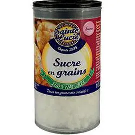 SAINTE LUCIE Sucre en grains A chouquettes pot 100g
