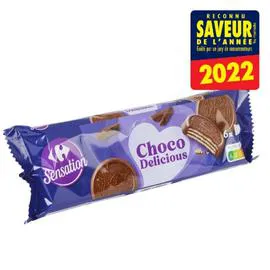 CARREFOUR SENSATION Gaufrettes chocolat 144g