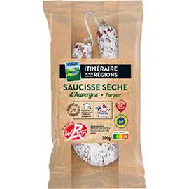 ITINÉRAIRE DE NOS RÉGIONS Saucisse sèche d'Auvergne Label Rouge 300g