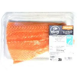 CARREFOUR Filet de saumon ASC 500g