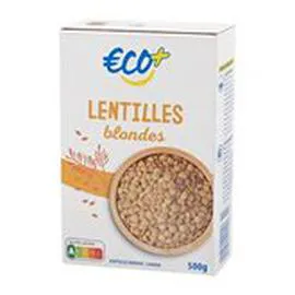 ECO+ Lentilles blondes 500g