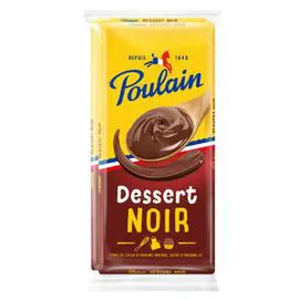 POULAIN Chocolat noir extra-fin à cuisiner 2x180g
