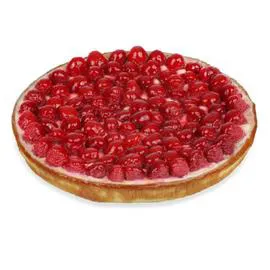 CARREFOUR Tarte framboise 6 parts l'unité