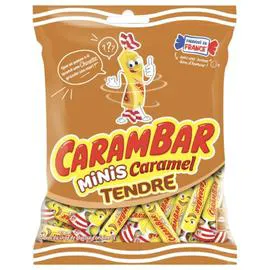 CARAMBAR Bonbon mini caramel tendre 200g