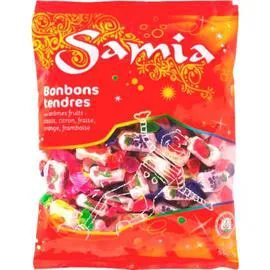 SAMIA Bonbons halal tendres fruits 590g