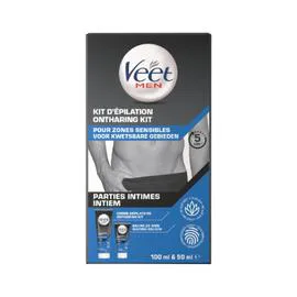 VEET MEN Kit d'épilation zones sensibles parties intimes l'unité