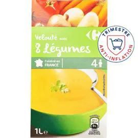 CARREFOUR Soupe aux 8 légumes 1l