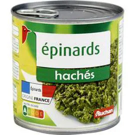 Epinards hachés (395g)
