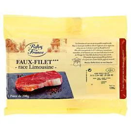 REFLETS DE FRANCE Viande Bovine: Faux-Filet*** à griller 200g