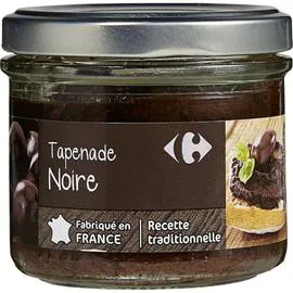 CARREFOUR Tapenade noire 100g