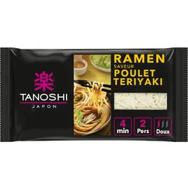 TANOSHI Nouilles Ramen saveur poulet teriyaki 360g