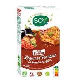 SOY Croc' Seitan Légumes & Tomates Bio 200g