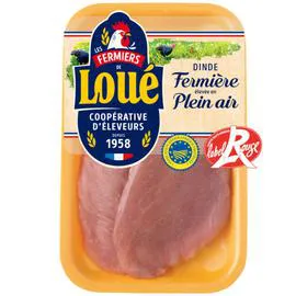LOUÉ Escalope De Dinde X2 250g