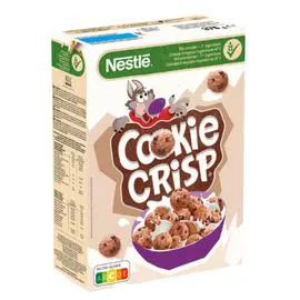 NESTLÉ, COOKIE CRISP Céréales mini cookies pépites de chocolat 375g