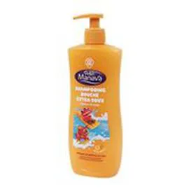 MARQUE REPÈRE, MANAVA Shampooing douche Petit Pêche abricot 500ml