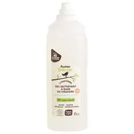 AUCHAN BETTER LIFE Gel nettoyant à base de vinaigre à la menthe glaciale 75cl