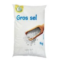 AUCHAN, POUCE Gros sel de cuisine 1kg