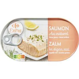 CARREFOUR EXTRA Saumon au naturel 125g
