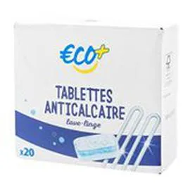 ECO+ Pastilles anti-calcaire x20