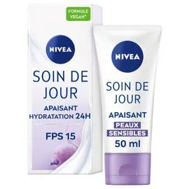 NIVEA Crème visage soin de jour Sensitive 50ml