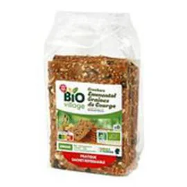 MARQUE REPÈRE, BIO VILLAGE Crackers Bio Emmental courge 200g