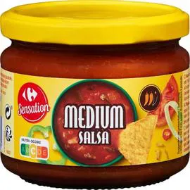CARREFOUR SENSATION Sauce Salsa medium 315g