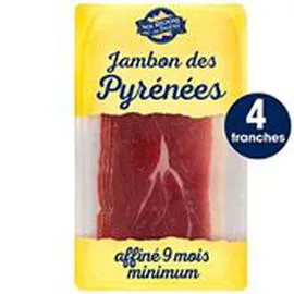 NOS RÉGIONS ONT DU TALENT Jambon cru supérieur Pyrénées 100g