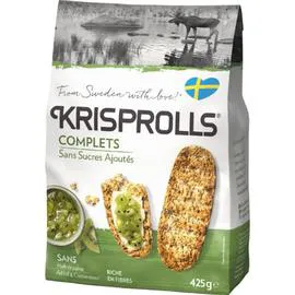 KRISPROLLS Pains Suédois complets 425g