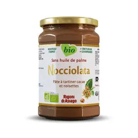 RIGONI DI ASIAGO, NOCCIOLATA Pâte à tartiner cacao & noisettes Bio 650g