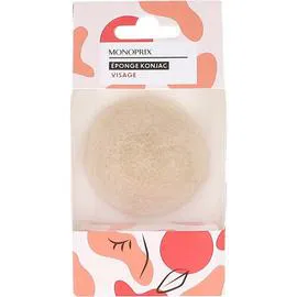 MONOPRIX Éponge Konjac visage l'unité