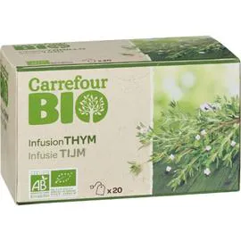 CARREFOUR BIO Infusion bio thym 30g