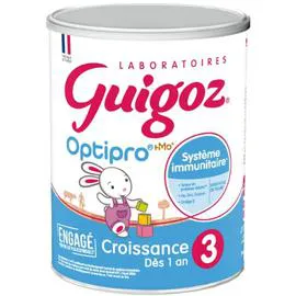 NESTLÉ, GUIGOZ Lait bébé en poudre de 1 an à 3 ans Optipro 830g