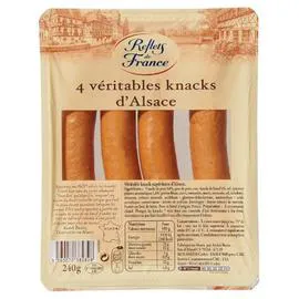 REFLETS DE FRANCE Knacks d'Alsace 240g