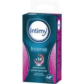 INTIMY CARE Préservatifs Intense x14