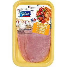 VOLAÉ Escalopes de dinde extra fines x2 240g