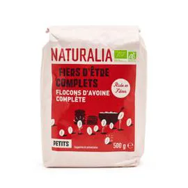 NATURALIA Flocons d'avoine complète petits 500g