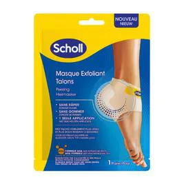 SCHOLL Masque Pieds Exfoliant Talons x2