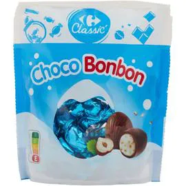 CARREFOUR CLASSIC' Chocolat Oeufs lait noisettes 200g