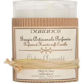 DURANCE Bougie Artisanale Cêdre Argenté 180g l'unité