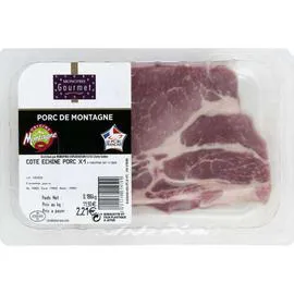 MONOPRIX GOURMET Cote Echine Porc x1 170g