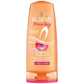 L'ORÉAL PARIS, ELSÈVE Après-Shampoing Soin Démêlant Pour Cheveux Abimés, Cassants Ou Long 250ml
