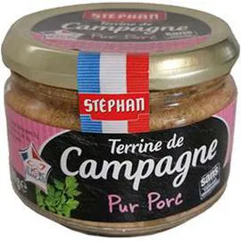 STÉPHAN Terrine de campagne pur porc 180g