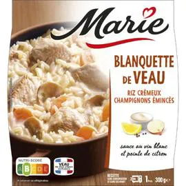 MARIE Plat cuisiné Blanquette de veau 300g