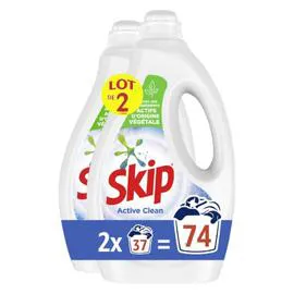SKIP Lessive liquide active clean 3,332l