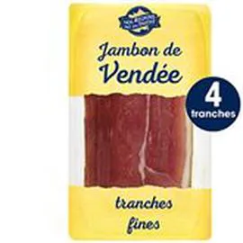 NOS RÉGIONS ONT DU TALENT Jambon Vendée à l'ancienne x4 120g